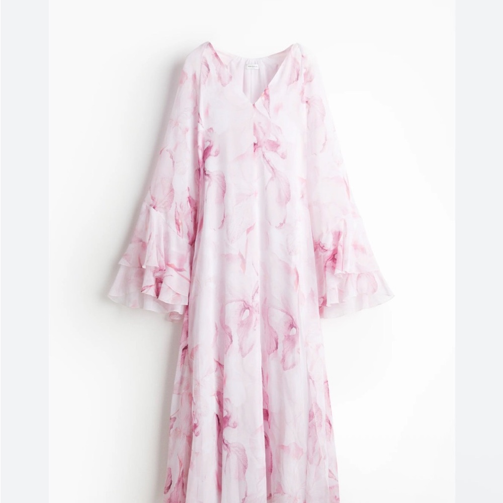 H&M Chiffon Floral Dress